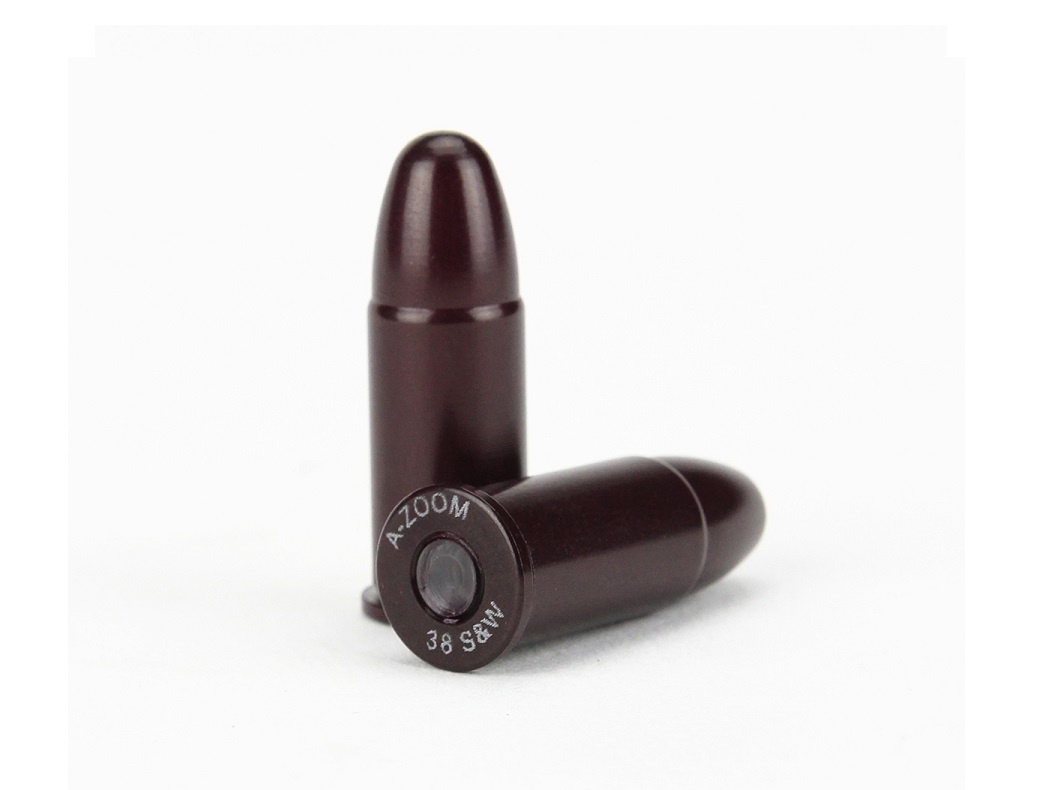 A-Zoom SNAP-CAPS .38 Smith & Wesson Dummy Oefen Patronen verpakking 6